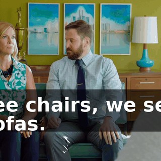 see chairs, we see sofas.