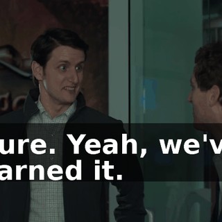 Sure. Yeah, we've earned it.