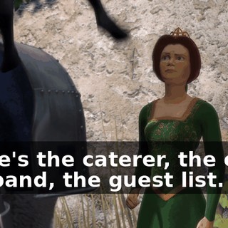 There's the caterer, the cake, the band, the guest list.