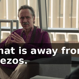 that is away from Bezos.