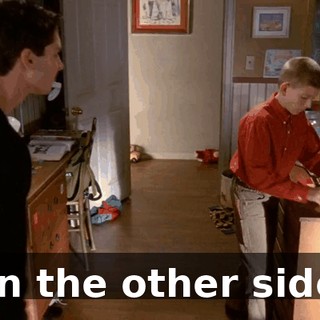 On the other side!