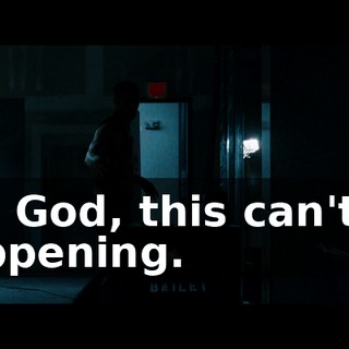 Oh, God, this can't be happening.