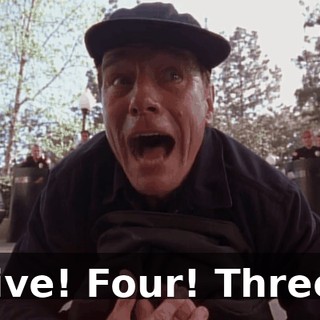 Five! Four! Three!