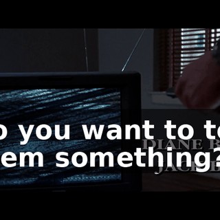 Do you want to tell them something?