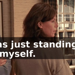 I was just standing up for myself.