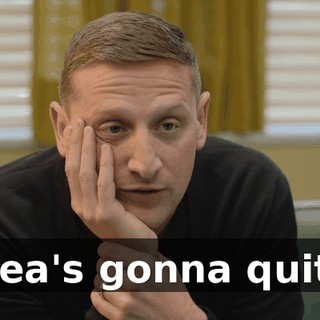 Lea's gonna quit,
