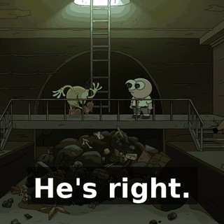 He's right.