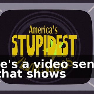 Here's a video sent to us that shows