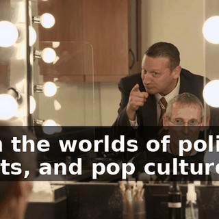 from the worlds of politics, sports, and pop culture.