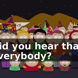 Did you hear that, everybody?