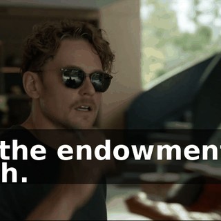 re the endowments? - Oh.