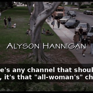 If there's any channel that should be illegal, it's that "all-woman's" channel.