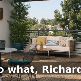 To what, Richard?