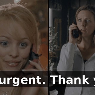 It's urgent. Thank you.