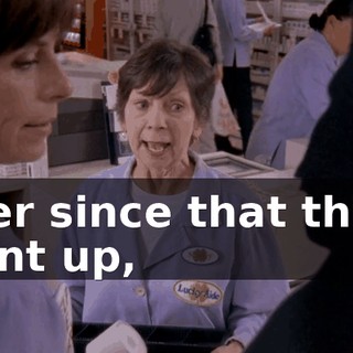 Ever since that thing went up,