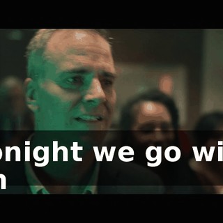 ♪ Tonight we go wild on ♪