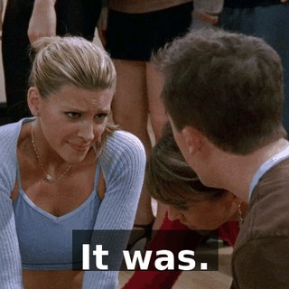 It was.