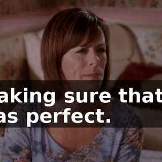 making sure that it was perfect.