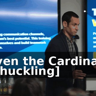 -Even the Cardinals. -[chuckling]