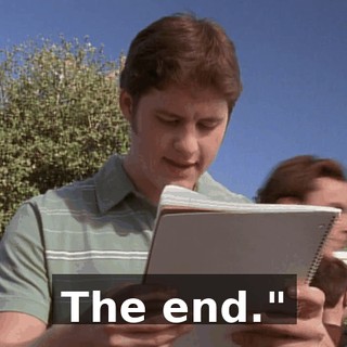 The end."