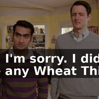 Oh, I'm sorry. I didn't see any Wheat Thins.