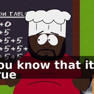 ♪ You know that it's true ♪