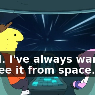 Cool. I've always wanted to see it from space.