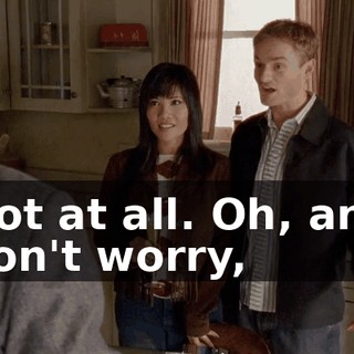 Not at all. Oh, and don't worry,