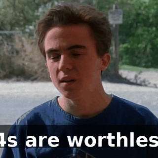 44s are worthless.
