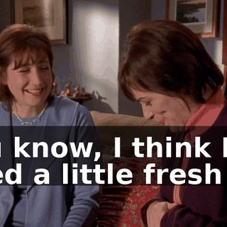You know, I think I need a little fresh air.