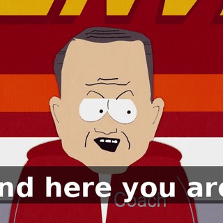 and here you are.