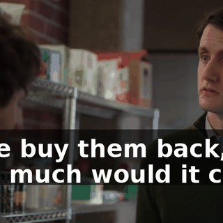 If we buy them back, how much would it cost?