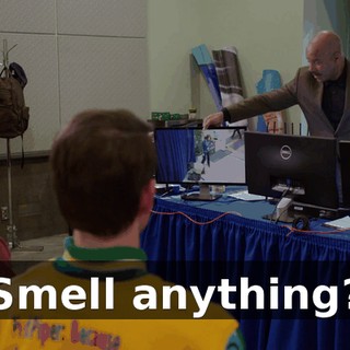 Smell anything?