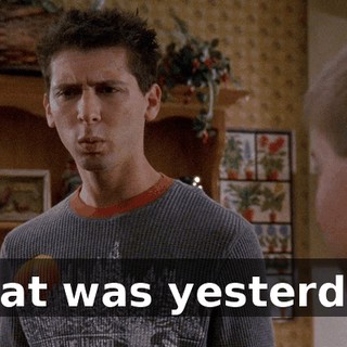 What was yesterday?