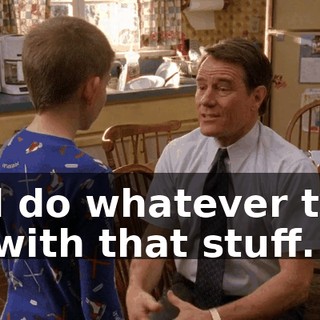 and do whatever they do with that stuff.