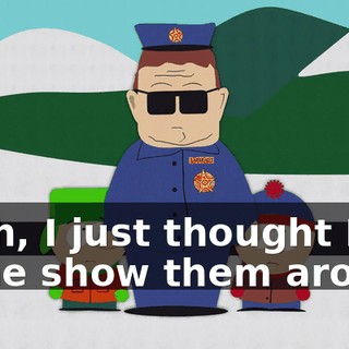 Yeah, I just thought I'd come show them around