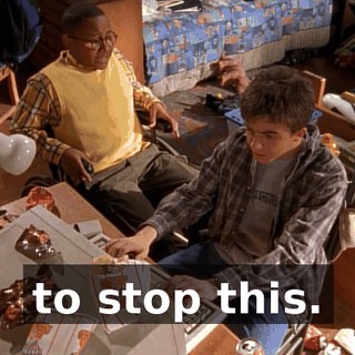 to stop this.