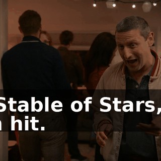 at Stable of Stars, he can hit.