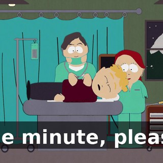 One minute, please.