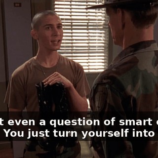 It's not even a question of smart or dumb. You just turn yourself into a tool.