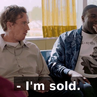 - I'm sold.