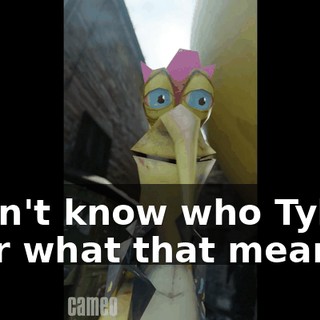 I don't know who Tyler is or what that means...