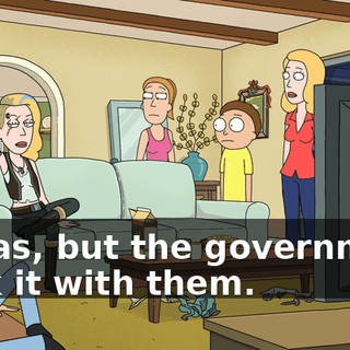 It was, but the government took it with them.