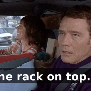 the rack on top...