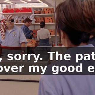 Oh, sorry. The patch is over my good eye.