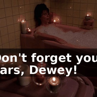 Don't forget your ears, Dewey!