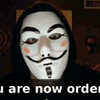 You are now ordered