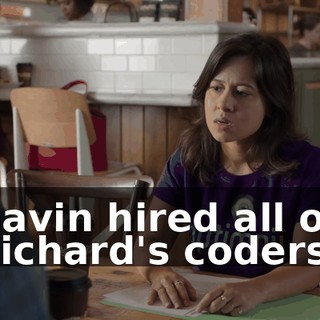 Gavin hired all of Richard's coders?
