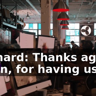 Richard: Thanks again, Colin, for having us.