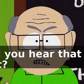 Did you hear that Mr. Hat?